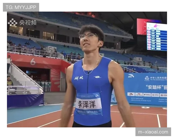 湖北选手李泽洋全运会男子100米10秒11夺金，王胜杰10秒15摘银